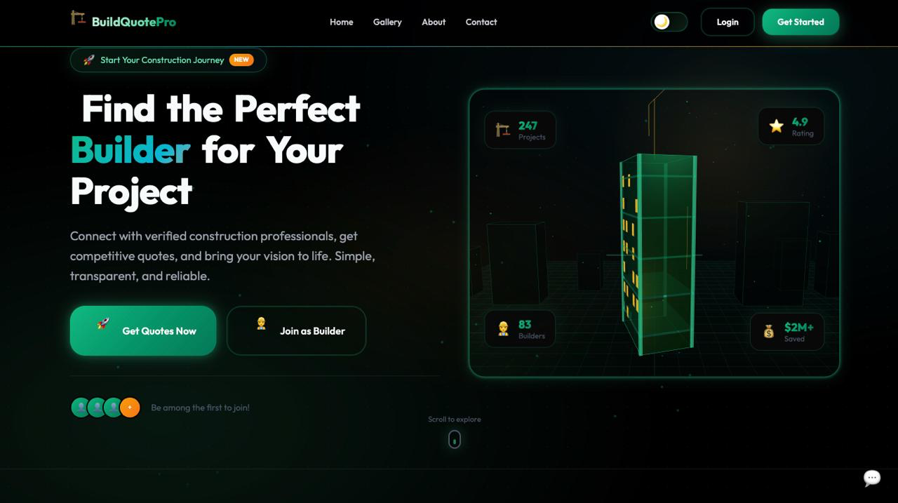 BuildLink — Hero